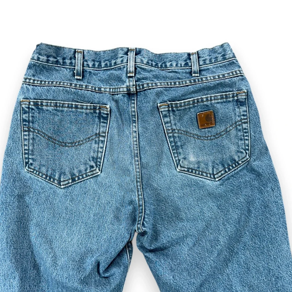 Carhartt Jeans Mens 32x30 Blue Stonewash Relaxed B18 Workwear Denim 34x30 Tag